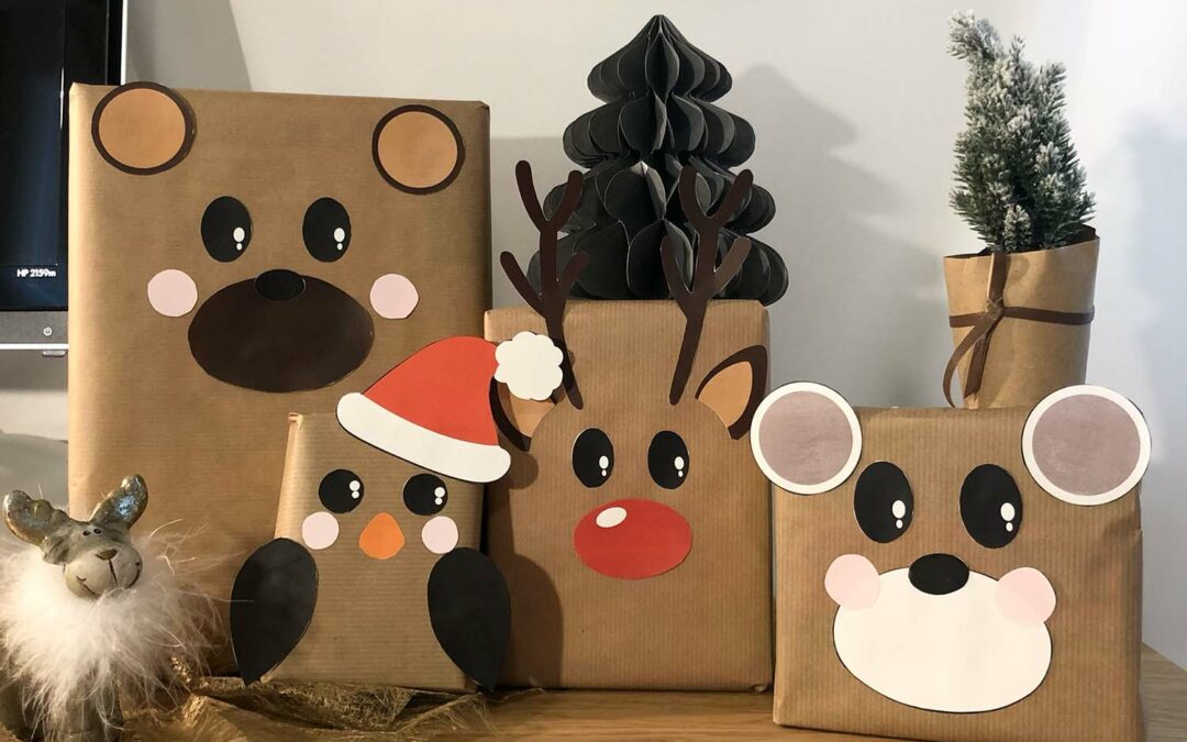 Geschenkverpackung DIY-Vorlage